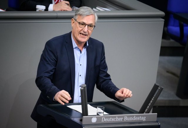 Bernd Riexinger, hier bei einer Rede im Bundestag, ist neuer Chef der Rosa-Luxemburg-Stiftung.