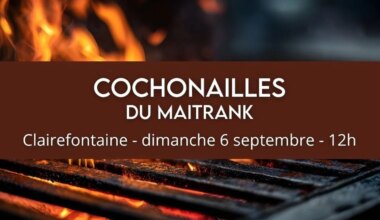 Arlon > Sortie > Les Cochonailles du Maitrank — 2026