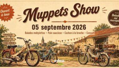 Erezée > Balade > Muppets Show – La Grande balade des Mobylettes 2026