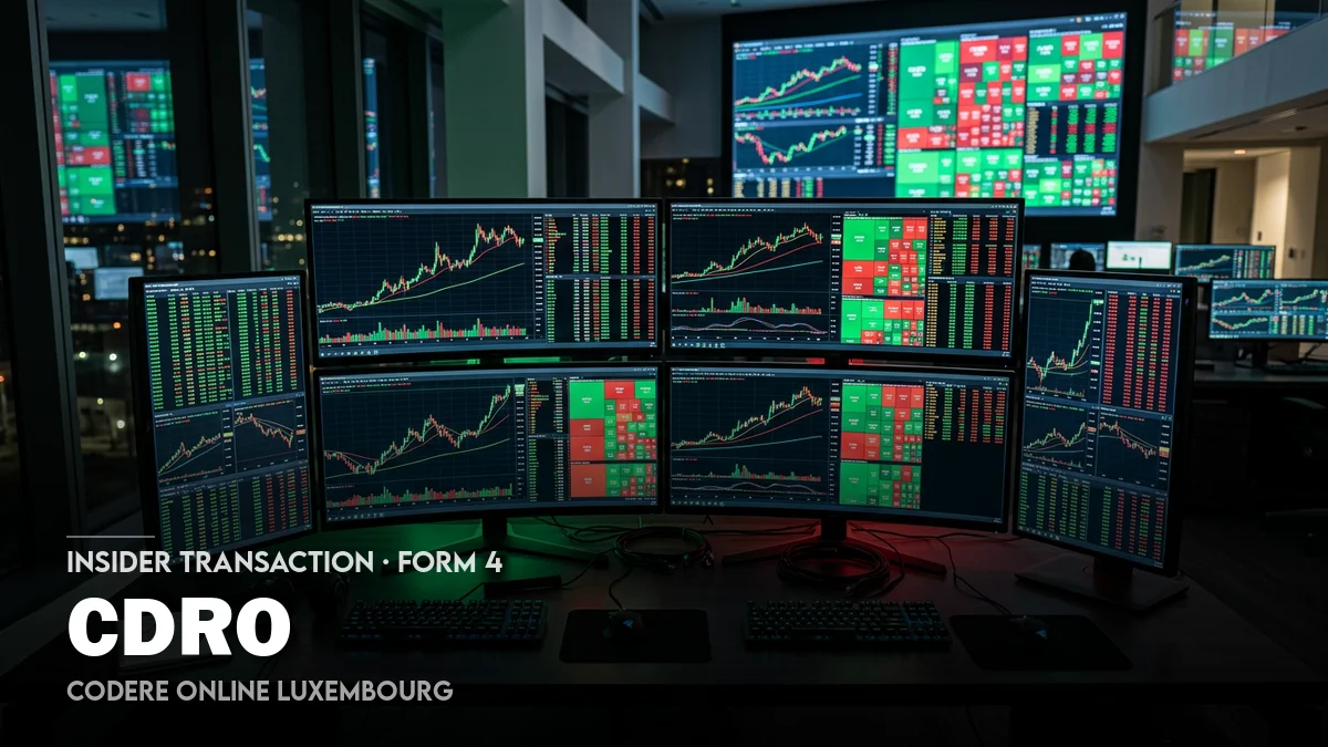 [Form 3] Codere Online Luxembourg, S.A....