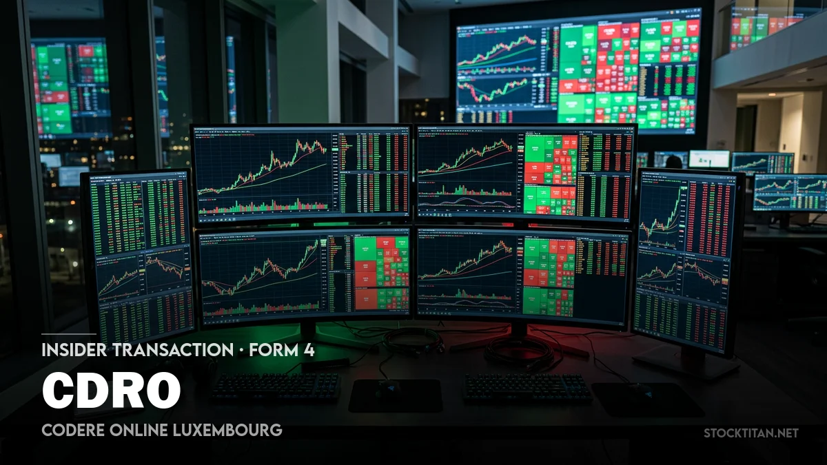 Codere Online director sells 50 shares at $10