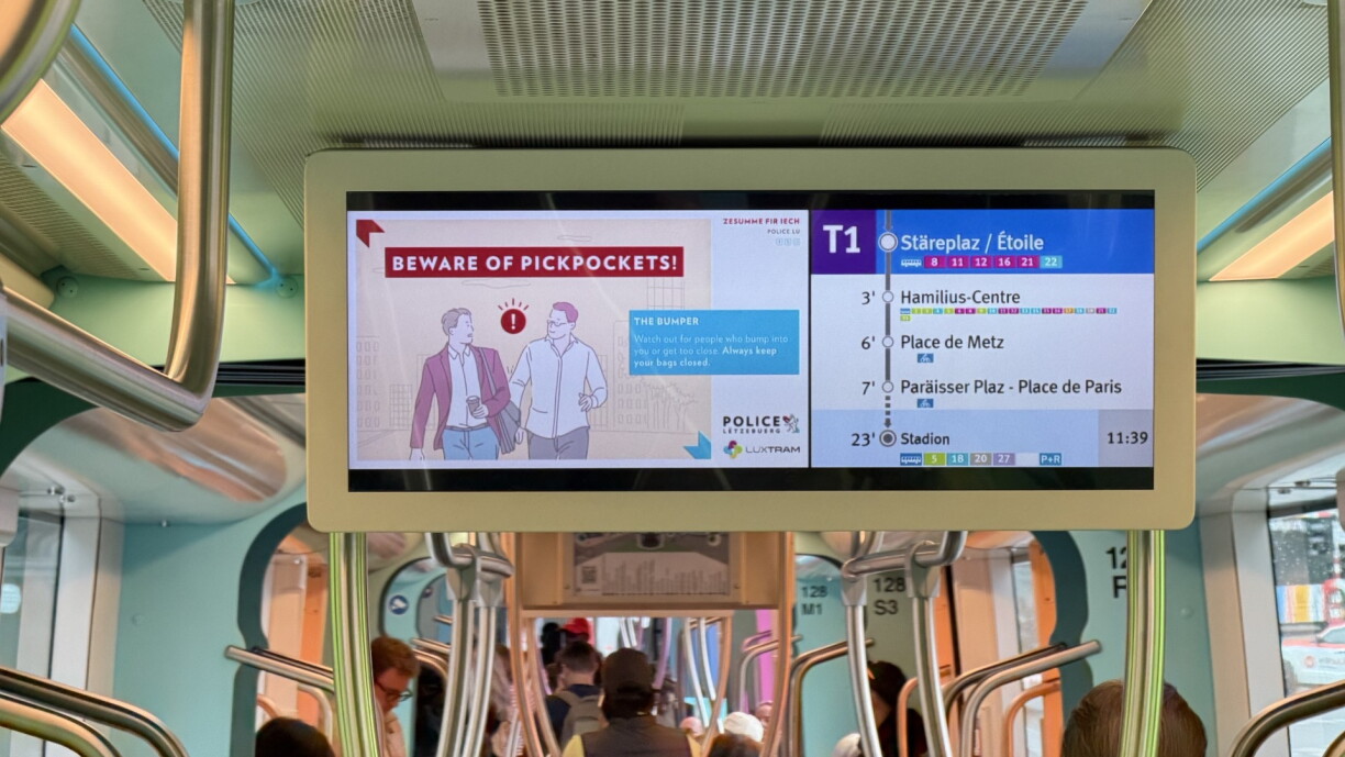 Warning pickpockets!: Police alert to highly professional thieves in Luxembourg City