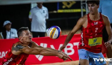 Pļaviņš/Fokerots "Elite 16" turnīrā zaudē bronzas spēlē