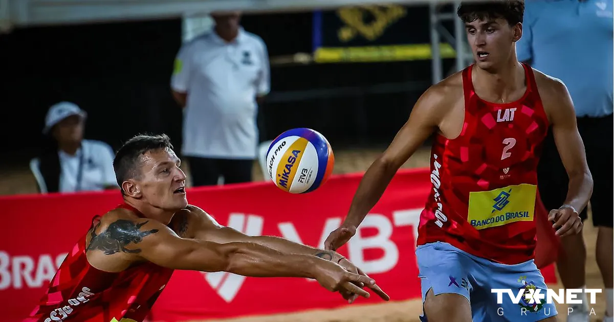 Pļaviņš/Fokerots "Elite 16" turnīrā zaudē bronzas spēlē