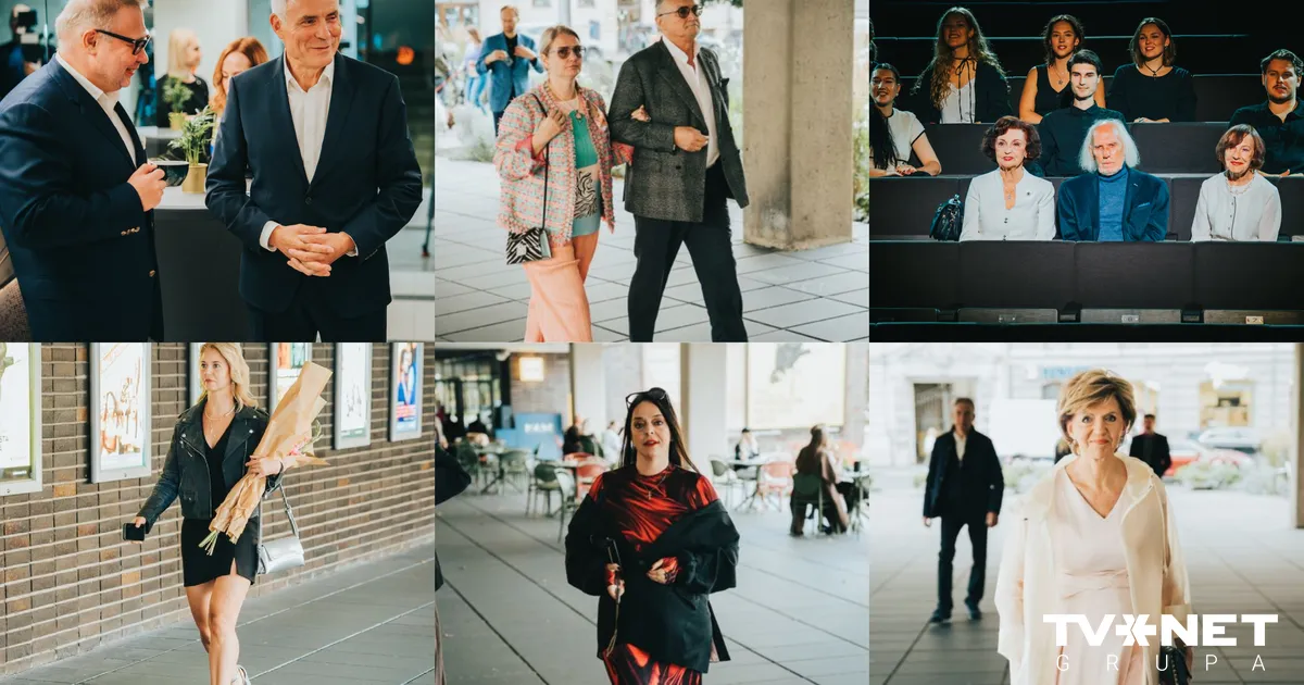 FOTO ⟩ Dailes teātris atklājis Jauno zāli un uzņēmis izmeklētu publiku iestudējuma "Orākuls" pirmizrādē