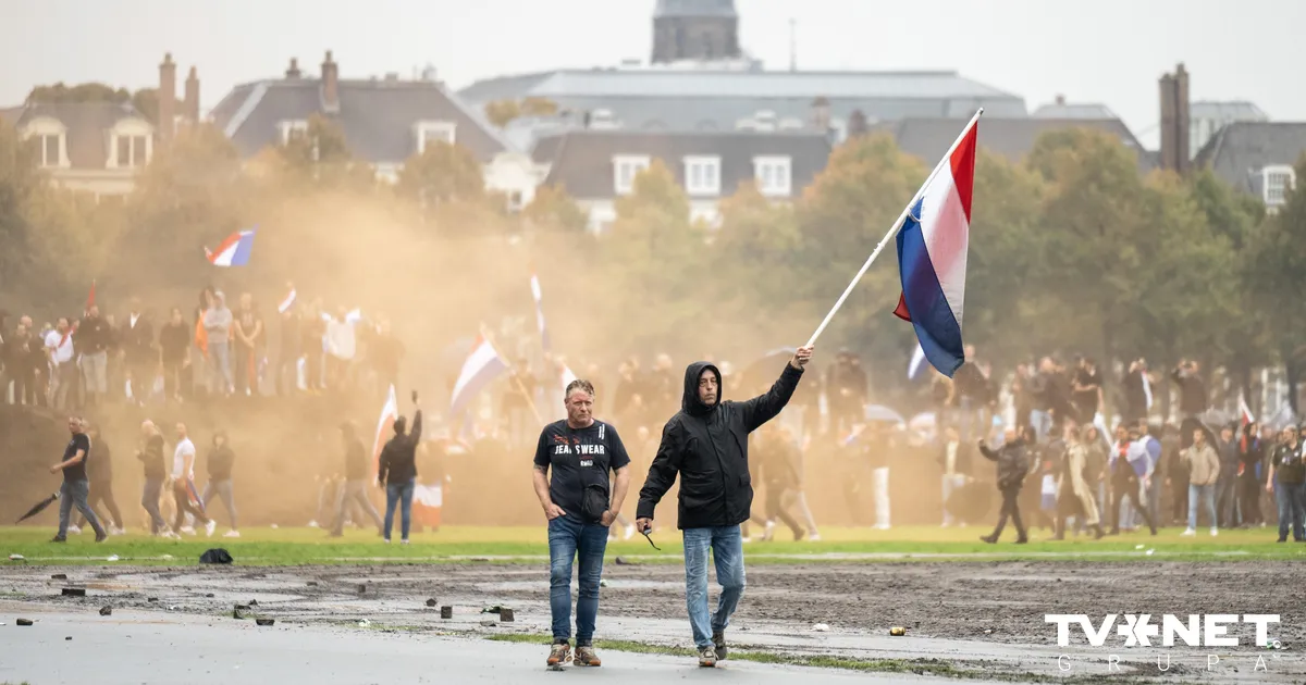 Nīderlandē demonstrācija pāraug vardarbībā