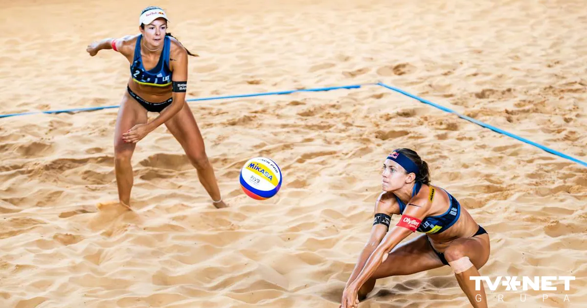 Graudiņa/Samoilova nepārvar "Elite 16" turnīra ceturtdaļfinālu