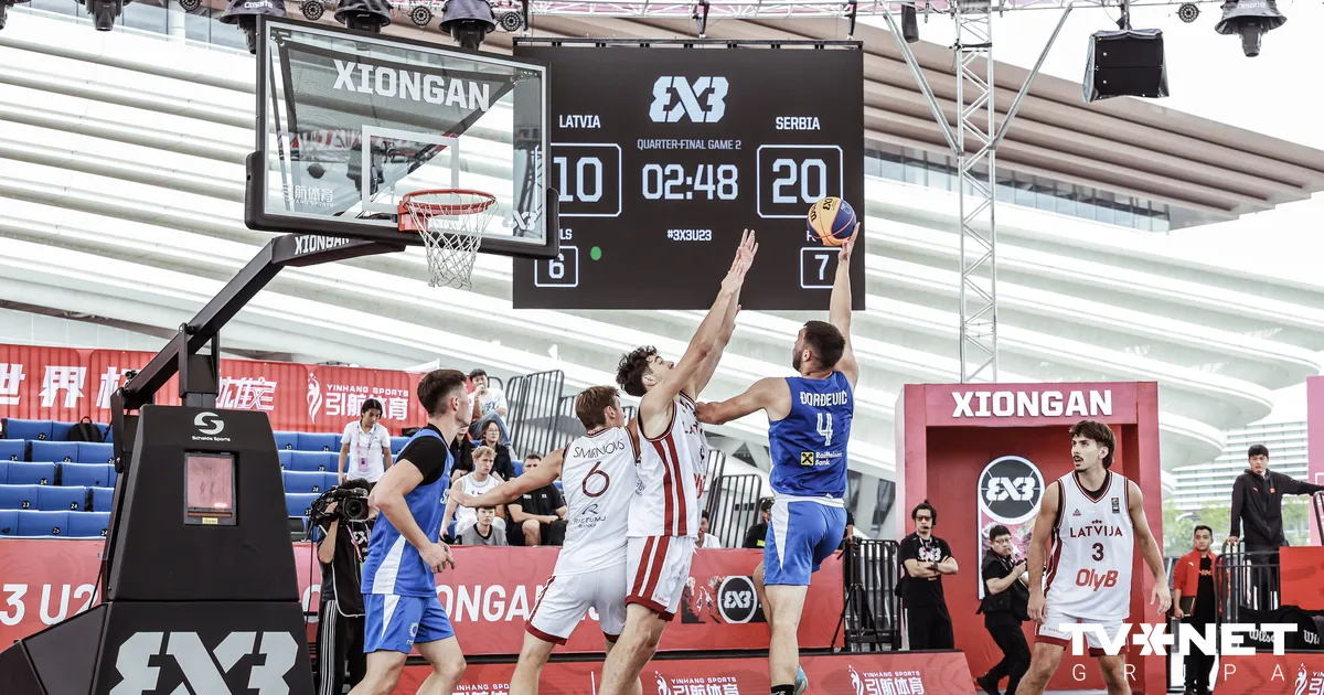 Latvijas 3x3 basketbolisti zaudē Pasaules U-23 kausa ceturtdaļfinālā