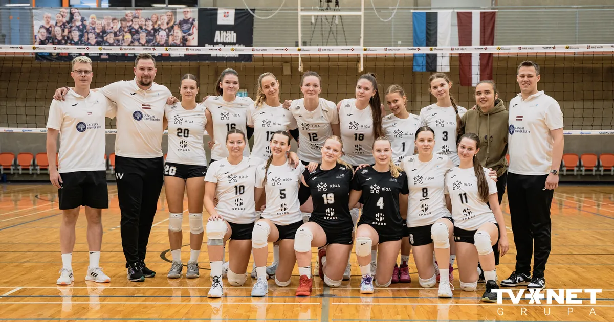 Baltijas Superkausa volejbolā sievietēm finālā spēlēs RSU un “Rae Spordikool/Viaston”