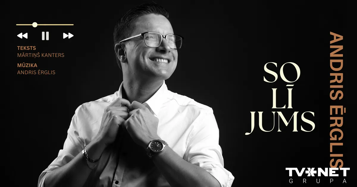 Andris Ērglis izdod jaunu un sirsnīgu dziesmu "Solījums"