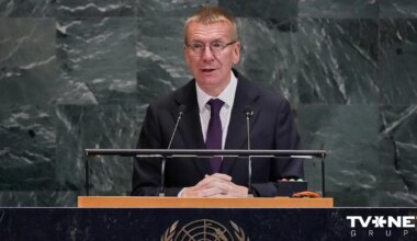 VIDEO ⟩ Rinkēvičs uzrunā ANO aicina apturēt Krievijas bezatbildīgo rīcību