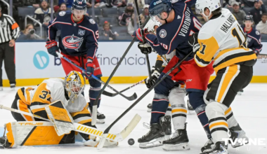 Šilovs debitē "Penguins" vārtos NHL pārbaudes spēlē