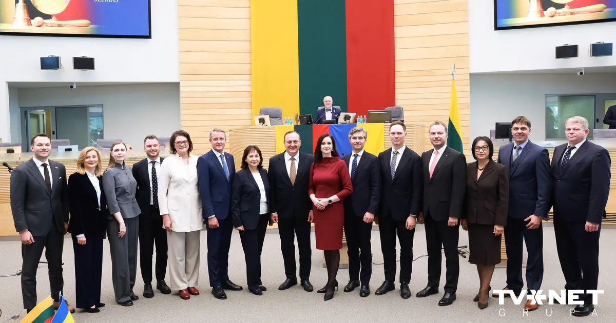 Darbu sāk jaunā Lietuvas valdība