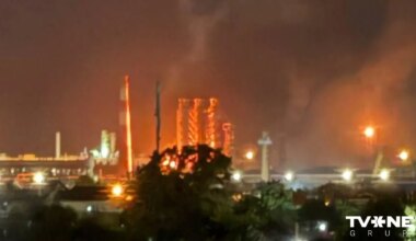 VIDEO Ukraiņu droni sasniedz Afipskas naftas pārstrādes rūpnīcu – izcēlies plašs ugunsgrēks - Apollo.lv