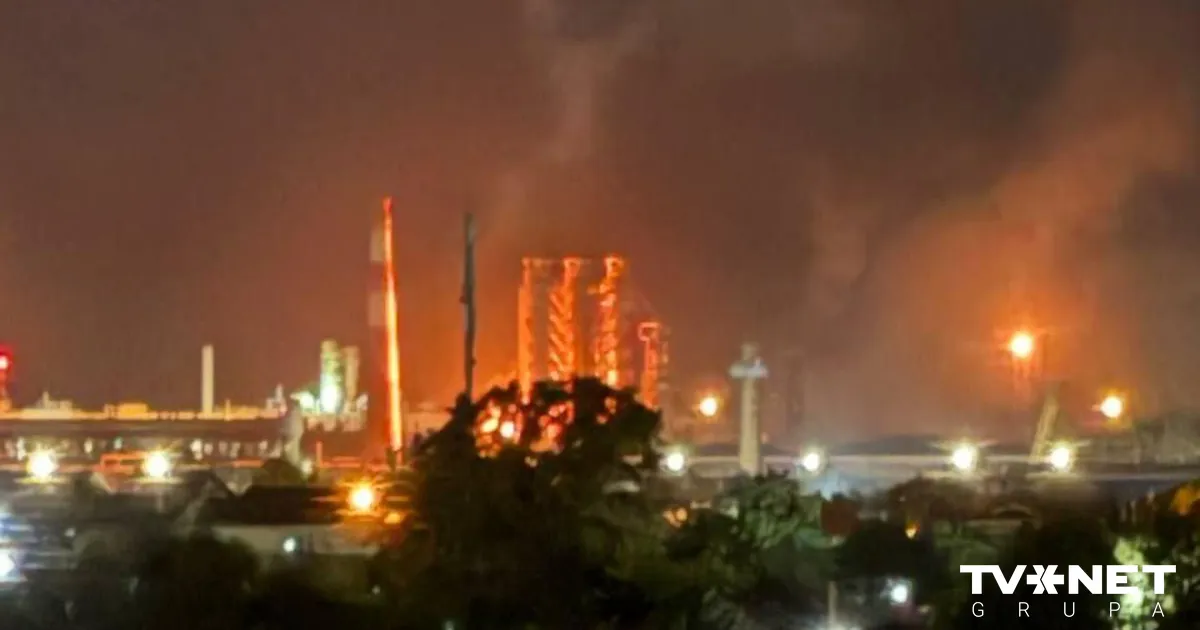 VIDEO Ukraiņu droni sasniedz Afipskas naftas pārstrādes rūpnīcu – izcēlies plašs ugunsgrēks - Apollo.lv