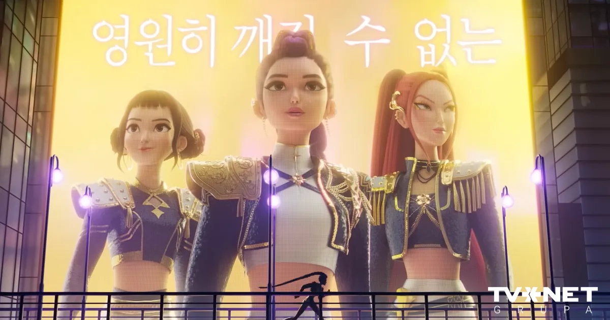 "KPop Demon Hunters" pārraksta Netflix vēsturi un dominē mūzikas topos