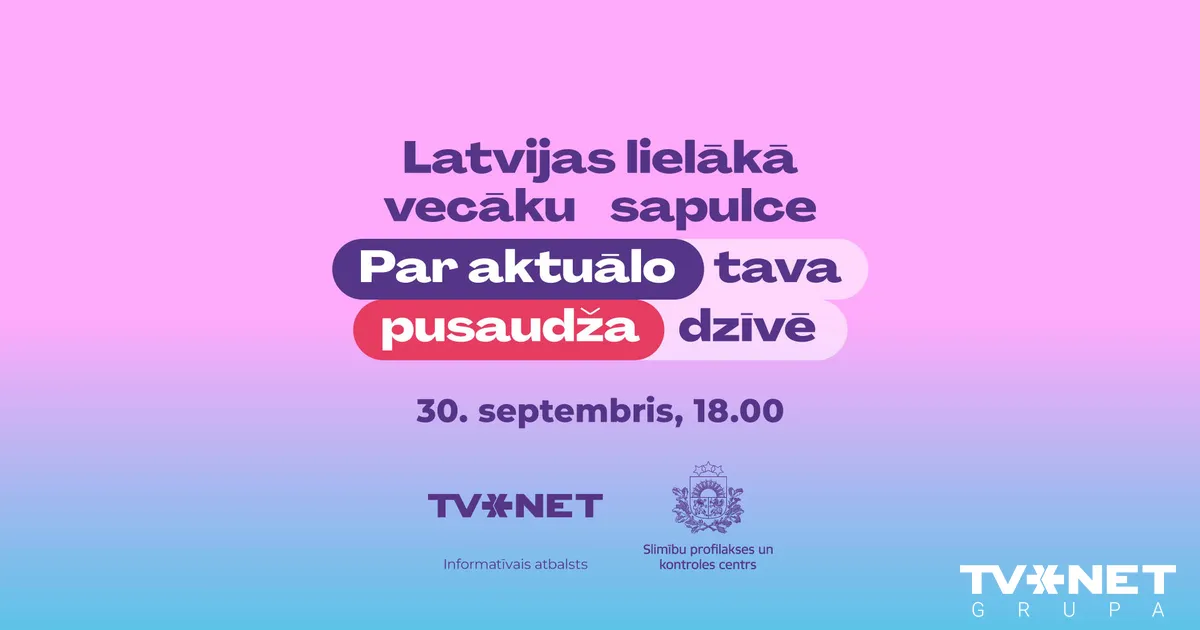 TIEŠRAIDE ⟩ Latvijas lielākā vecāku sapulce – Par aktuālo tava pusaudža dzīvē