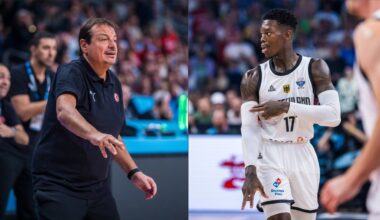 "Par laimi, tu nekad nebūsi mans treneris..." – turpina ķīvēties "EuroBasket" finālisti Atamans un Šrēders