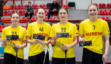 Tinkuse un Grāpēna sarūpē "Rubenei" otro uzvaru – Florbols – Sportacentrs.com