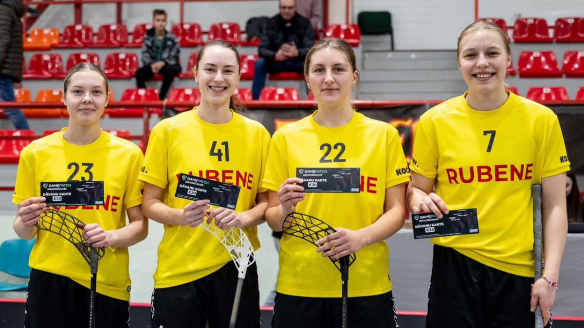 Tinkuse un Grāpēna sarūpē "Rubenei" otro uzvaru – Florbols – Sportacentrs.com