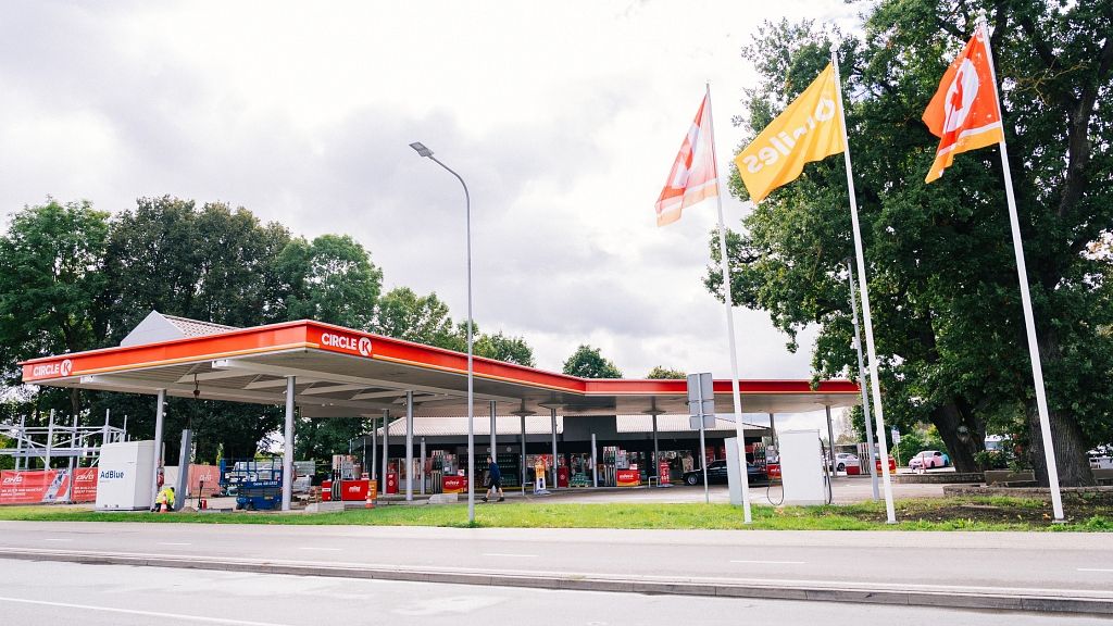 Circle K atklājis jaunu degvielas uzpildes staciju Rīgā :: Dienas Bizness