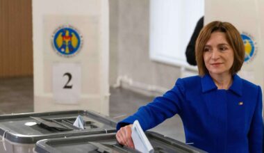 Moldova parlamenta vēlēšanās pārliecinoši nobalsojusi par Eiropas kursu