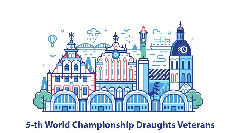 Rīgā sācies pasaules čempionāts dambretē veterāniem, vadībā francūzis – Citi sporta veidi – Sportacentrs.com