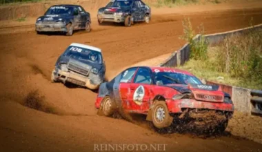 Folkreisā Brenguļos uzvar Mūrnieks; spraigās cīņās finišu sasniedz vien piecas automašīnas