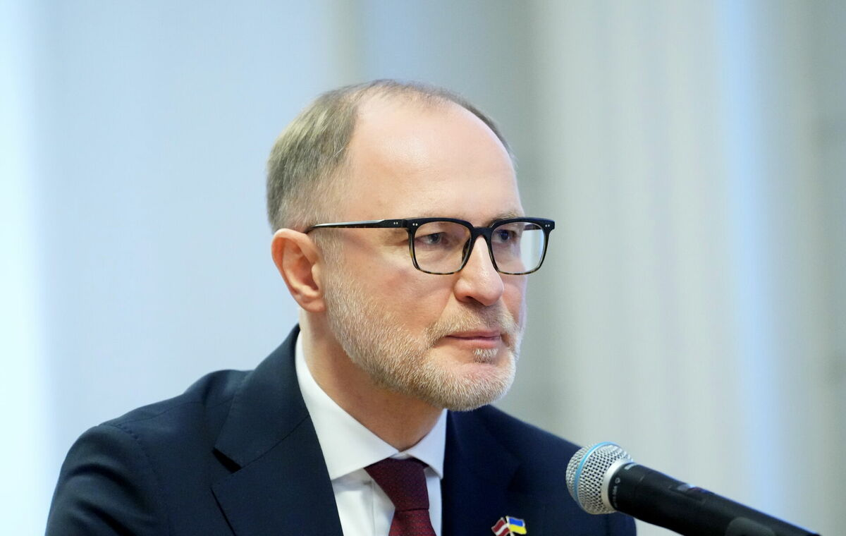 Aizsardzības ministrs Andris Sprūds. Foto: Zane Bitere/LETA