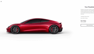 Tesla Roadster reservations opened