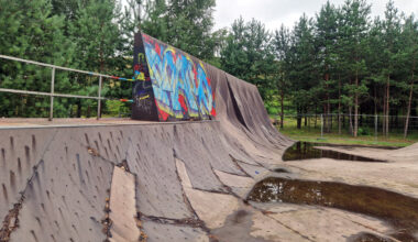 Pašvaldība izsolīs Mežaparkā esošā skeitparka konstrukcijas / Jēkabpils Laiks: Jēkabpils ziņas