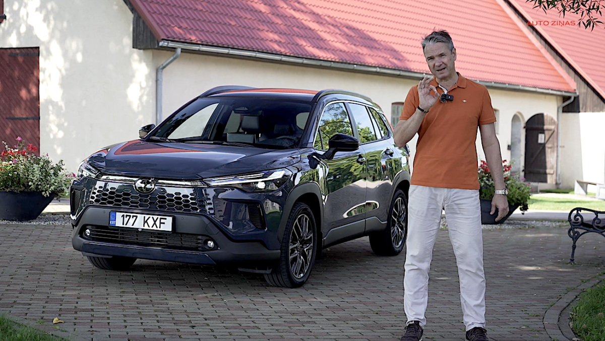 TV AUTO ZIŅAS TESTĒ: izmēģinām uzlaboto Toyota Corolla Cross (+ VIDEO)