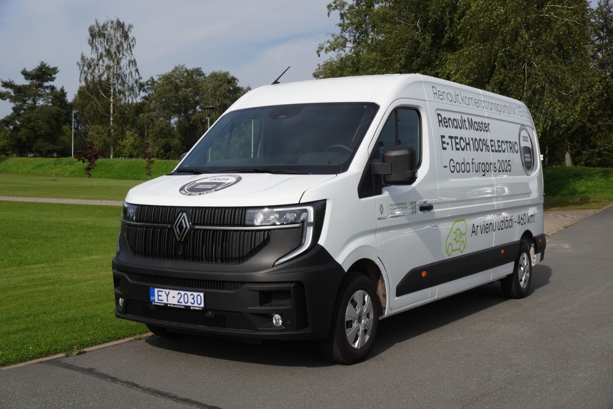 iAuto testē elektrisko “Renault Master” kravas busu (+ foto)