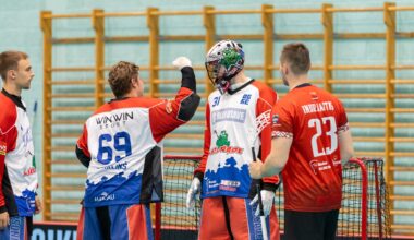 Latvijas Florbola savienība » LV » 2025/2026 » Jaunumi » "Lielvārde/Unihoc" tiek pie pirmā punkta Latvijas-Igaunijas līgā