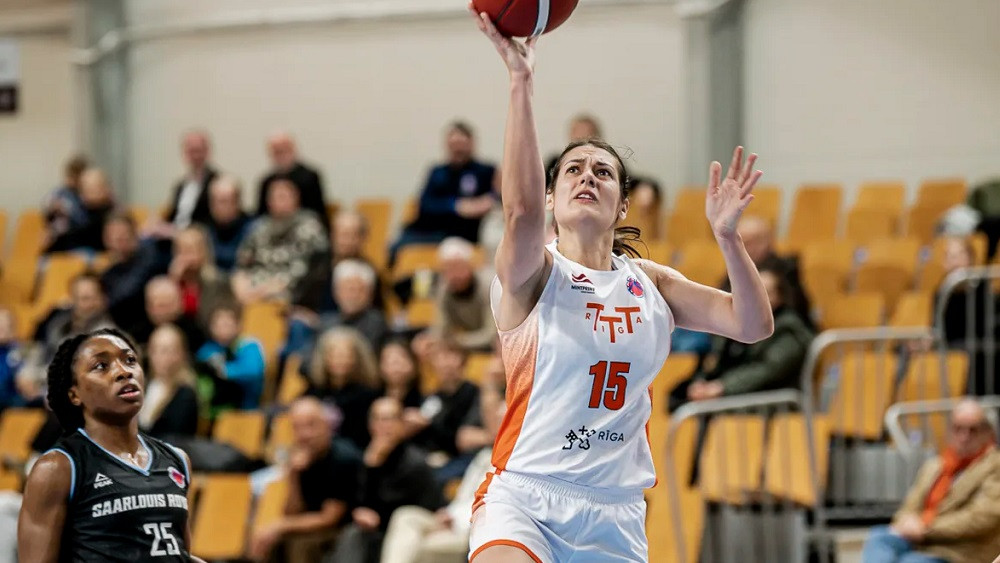 Ieva Pulvere iedvesmo TTT uzvaru pār Vācijas kausa ieguvēju – Basketbols – Sportacentrs.com