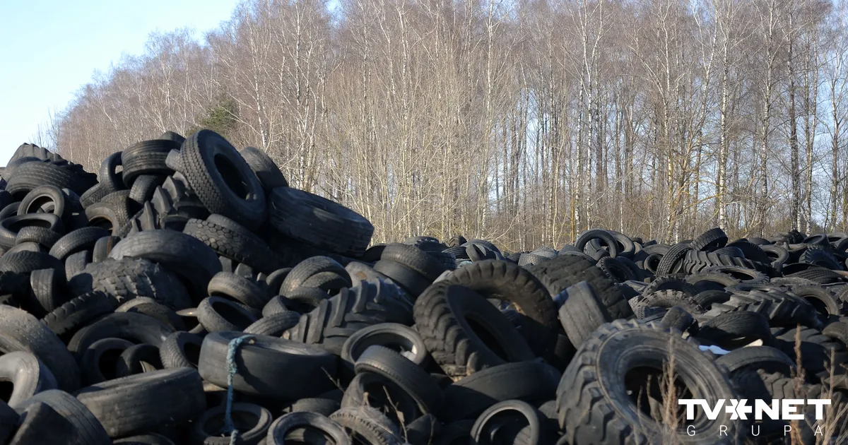 Vairākās vietās Latvijā bez maksas var nodot nolietotās vieglo automašīnu riepas