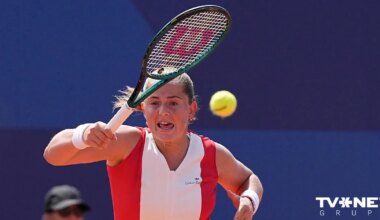 Ostapenko krīt zemāk rangā, Semeņistajai personīgais rekords