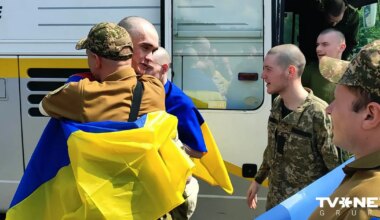 Ukraina no gūsta atguvusi 185 karavīrus un 20 civiliedzīvotājus