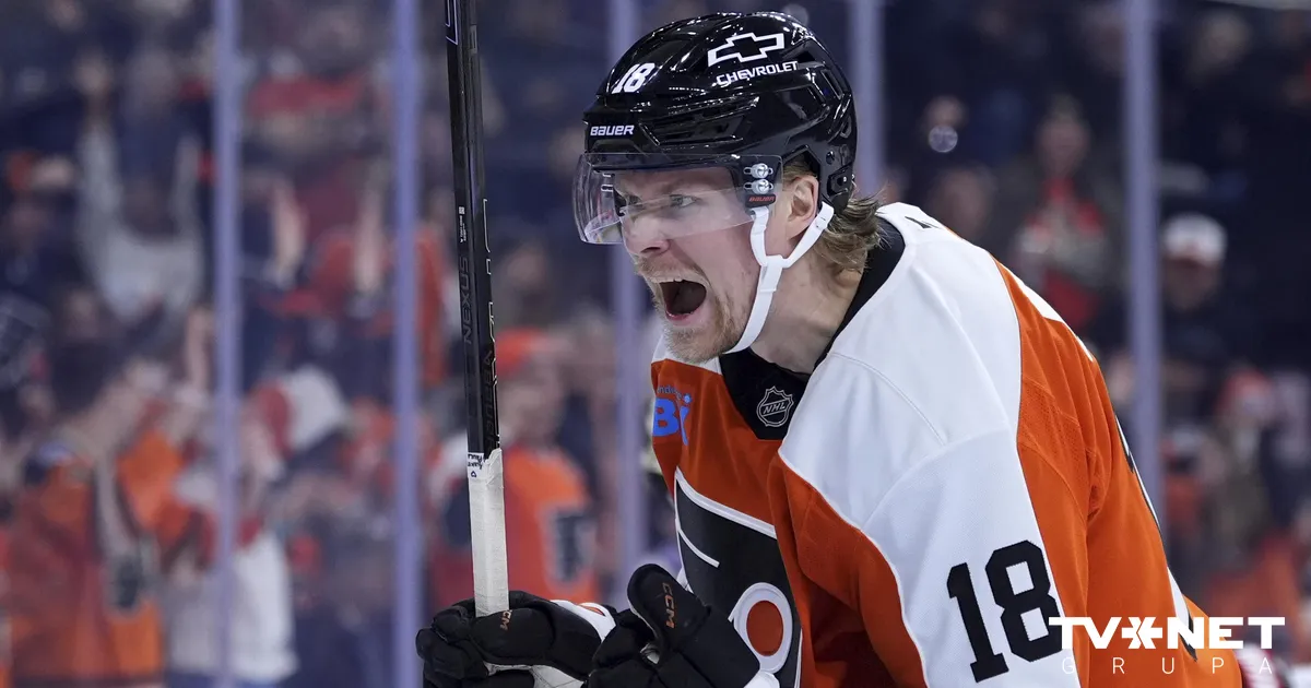 Ābols iztur konkurenci un NHL sezonu sāks "Flyers" sastāvā