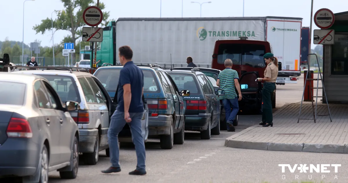 No šodienas sāk darboties elektroniskās rindas rezervācijas sistēma Latvijas ārējās robežas šķērsošanai