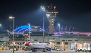 Piektdienas vakarā dronu dēļ atkal apturēta Minhenes lidostas darbība