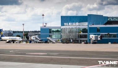 Balonu dēļ Viļņā uz laiku pārtraukta gaisa satiksme
