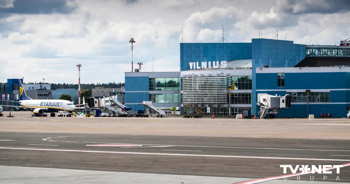 Balonu dēļ Viļņā uz laiku pārtraukta gaisa satiksme