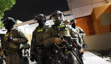 Tramps uz Portlendu nosūta Kalifornijas nacionālo gvardi