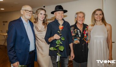 FOTO ⟩ Liepājā ar vērienu izskanējis grupas "REMIX" 40 gadu jubilejas koncerts “Pilsēta”