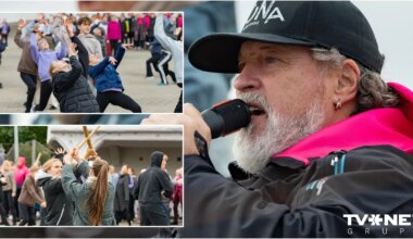 FOTO ⟩ 300 dejotāji vienuviet! Rīdzinieki bijuši liecinieki kam unikālam