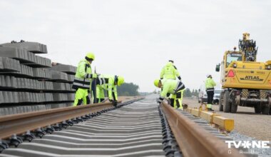 Lietuvā sākta "Rail Baltica" sliežu ceļa izbūve