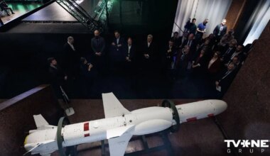 Publicēta jauna Ukrainas raķetes "Garais Neptūns" fotogrāfija