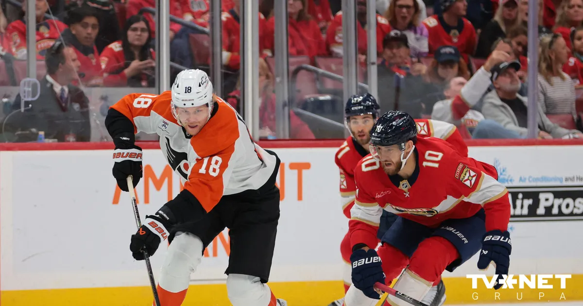 Ābols piedalās sezonas pirmajā spēlē, "Flyers" zaudē pret Stenlija kausa čempioni