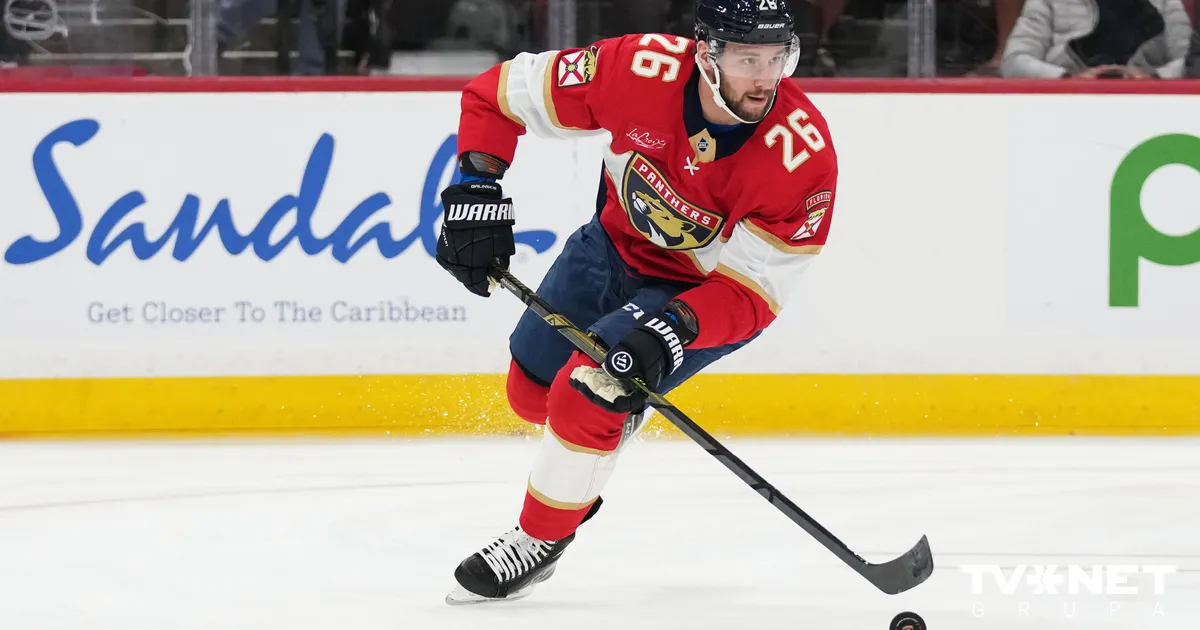 Aizsargs Balinskis NHL ieņems savainotā Kuļikova vietu nākamajās "Panthers" spēlēs